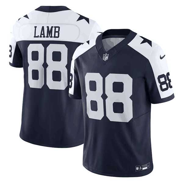 Men & Women & Youth Dallas Cowboys #88 CeeDee Lamb Navy Thanksgiving 2023 F.U.S.E. Limited Stitched Football Jersey->dallas cowboys->NFL Jersey
